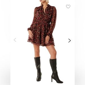 Ever New Alyssa Ruffle Mini Dress